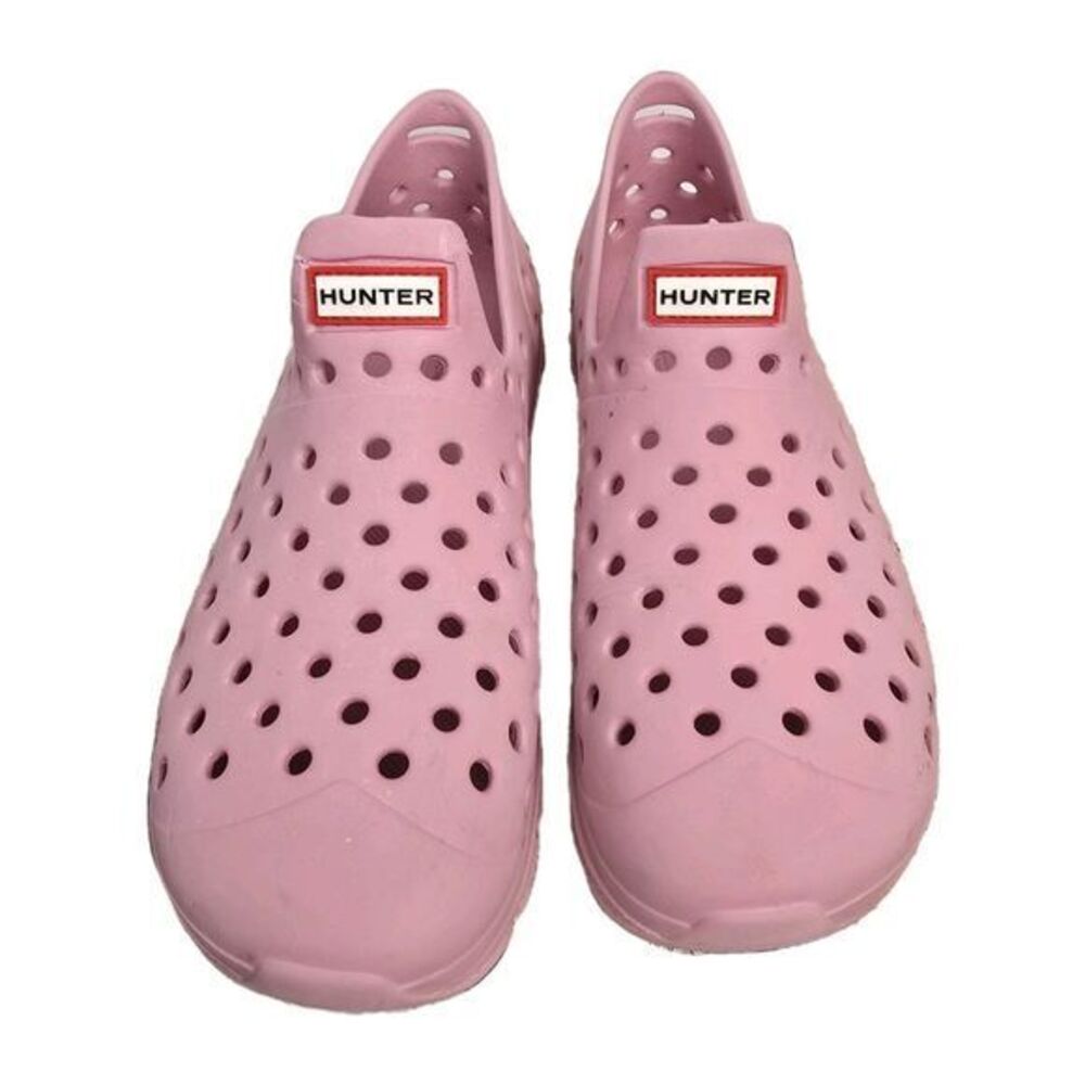 HUNTER Girls Pink Lightweight Foam Outdoor Water Shoe US 1 UK 13